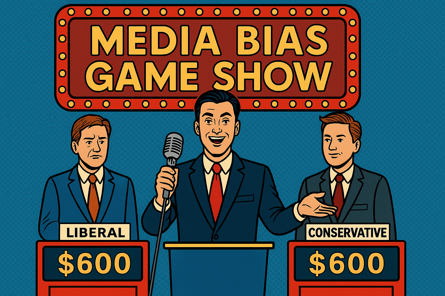 Political media bias