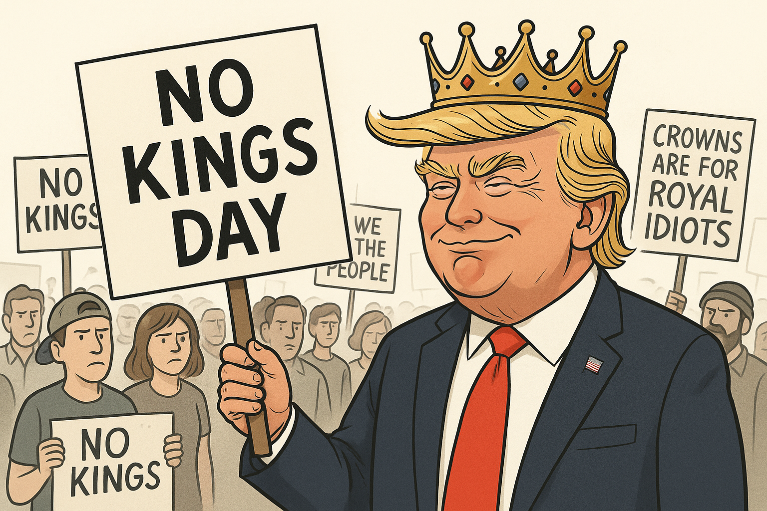 No Kings Day - A Lesson in Stupidity